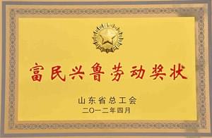 午夜成人在线观看午夜视频污荣获2012年山东省“富民兴鲁”劳动奖状